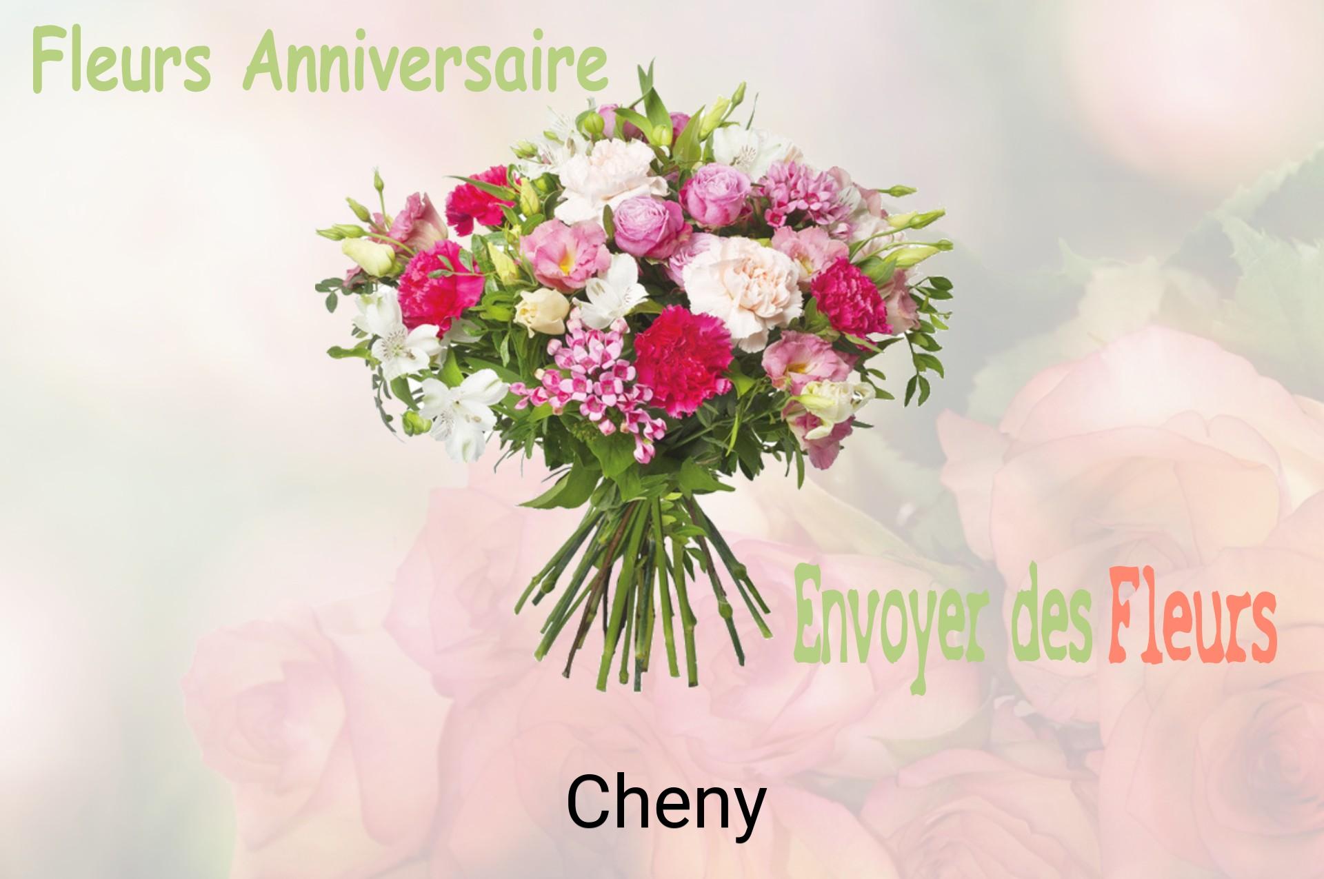 Bouquet de fleurs d’anniversaire livré à Cheny